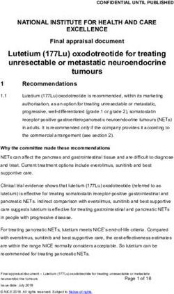 Lutetium (177Lu) oxodotreotide for treating unresectable or metastatic neuroendocrine tumours - NICE