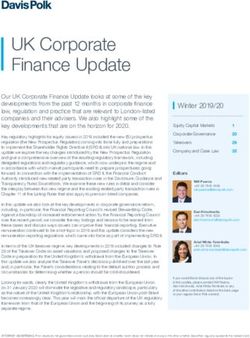UK Corporate Finance Update - Davis Polk