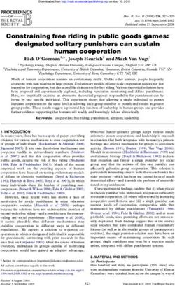 Constraining free riding in public goods games: designated solitary punishers can sustain human cooperation