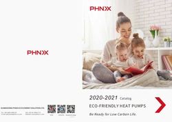 ECO-FRIENDLY HEAT PUMPS - Be Ready for Low Carbon Life - Messe Frankfurt