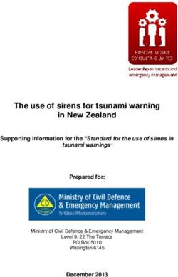 The use of sirens for tsunami warning in New Zealand - Civil ...