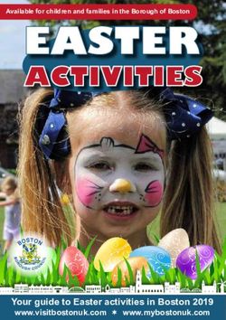 Your guide to Easter activities in Boston 2019 - www.visitbostonuk.com www.mybostonuk.com - Boston Borough Council