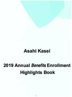 Asahi Kasei 2019 Annual Benefits Enrollment Highlights Book - APNA On Boarding