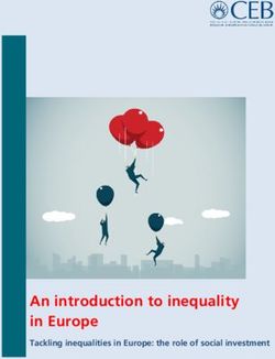 An introduction to inequality in Europe - Tackling inequalities in Europe: the role of social investment - the social development bank in Europe