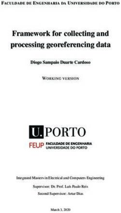 Framework for collecting and processing georeferencing data