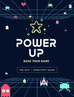 VBS 2019 | DIRECTOR'S GUIDE - Orange VBS