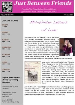 Mid-Winter Letters of Love - Just Between Friends - Friends of the Okemos Library