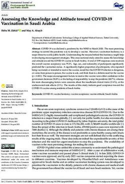 Assessing the Knowledge and Attitude toward COVID-19 Vaccination in Saudi Arabia