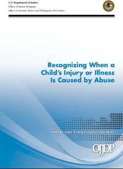Recognizing When a Child's Injury or Illness Is Caused by Abuse - PORTABLE GUIDE TO INVESTIGATING CHILD ABUSE - OJJDP