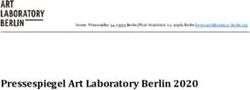 Pressespiegel Art Laboratory Berlin 2020