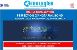 PERFECTION OF NOTARIAL BOND - ON-LINE TIMED AUCTION HAMMARSDALE, KWAZULU NATAL, SOUTH AFRICA - Ian Wyles