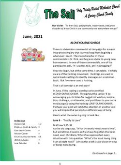 June, 2021 - Holy Trinity United Methodist Church