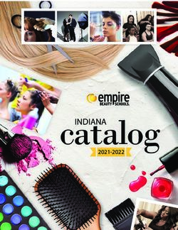 Catalog 2021-2022 - Empire Beauty School