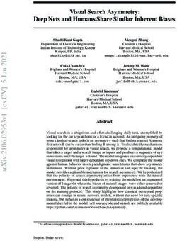 Visual Search Asymmetry: Deep Nets and Humans Share Similar Inherent Biases - Visual Attention Lab