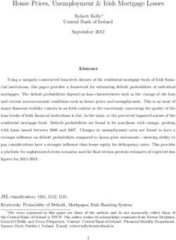 House Prices, Unemployment & Irish Mortgage Losses