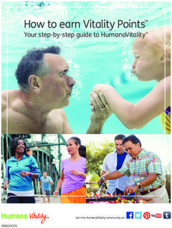 How to earn Vitality Points - Your step-by-step guide to HumanaVitality