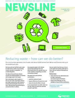 Reducing waste - how can we do better? - Tasman District Council