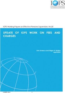 UPDATE OF CHARGES IOPS WORK ON FEES AND - International ...