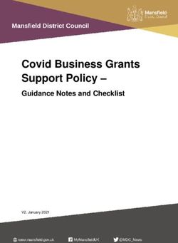 Covid Business Grants Support Policy-Guidance Notes and Checklist - Mansfield ...