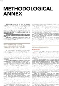 METHODOLOGICAL ANNEX - United Cities and Local ...