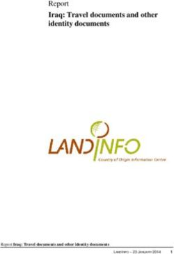 Report Iraq: Travel documents and other identity documents - Report Iraq: Travel documents and other identity documents