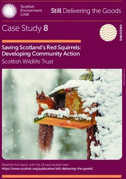 Case Study 8 - Scottish Environment LINK