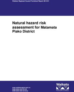 Natural hazard risk assessment for Matamata Piako District