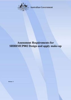 Assessment Requirements for SHBBMUP002 Design and apply make-up - Training Gov