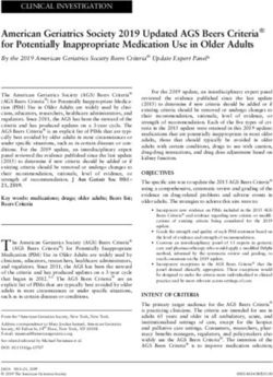 American Geriatrics Society 2019 Updated AGS Beers Criteria for Potentially Inappropriate Medication Use in Older Adults
