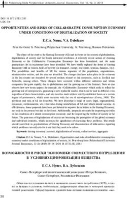 OPPORTUNITIES AND RISKS OF COLLABORATIVE CONSUMPTION ECONOMY UNDER CONDITIONS OF DIGITALIZATION OF SOCIETY