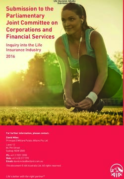 Submission to the Parliamentary Joint Committee on Corporations and Financial Services