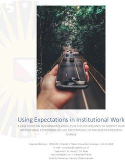 Using Expectations in Institutional Work - Utrecht University ...