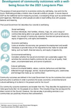 Development of community outcomes with a well-being focus for the 2021 Long-term Plan - Item 21.1.9 Community ...