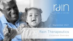 Rain Therapeutics Corporate Overview - September 2021 - Investor Relations | Rain Therapeutics Inc.