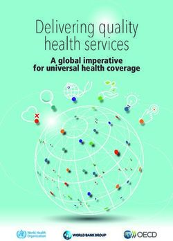Delivering quality health services - A global imperative for universal health coverage - WHO/OMS: Extranet Systems
