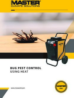 BUG PEST CONTROL USING HEAT - Dantherm Group
