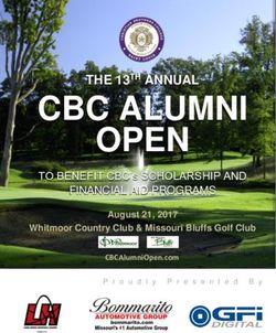 CBC ALUMNI OPEN THE 13TH ANNUAL - TO BENEFIT CBC's SCHOLARSHIP AND FINANCIAL AID PROGRAMS