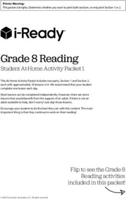 Grade 8 Reading Student At-Home Activity Packet 1 - Green Dot Public ...