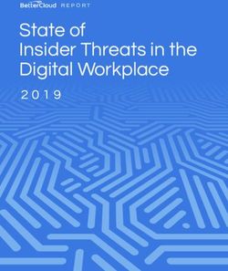State of Insider Threats in the Digital Workplace - BetterCloud