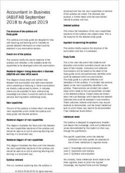 Accountant in Business (AB)/FAB September 2018 to August 2019