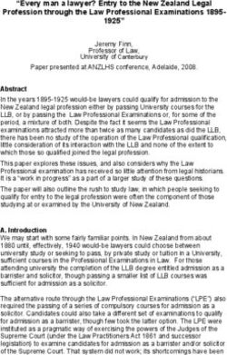 Every man a lawyer? Entry to the New Zealand Legal Profession through the Law Professional Examinations 1895- 1925