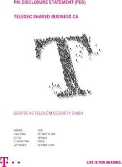 PKI DISCLOSURE STATEMENT (PDS) TELESEC SHARED BUSINESS CA - DEUTSCHE TELEKOM SECURITY GMBH - Telesec.de