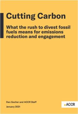 Cutting Carbon What the rush to divest fossil fuels means for emissions reduction and engagement - What the rush to divest fossil fuels means for ...