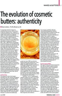 The evolution of cosmetic butters: authenticity - ProTec Botanica