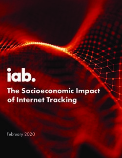 The Socioeconomic Impact of Internet Tracking - February 2020 - IAB