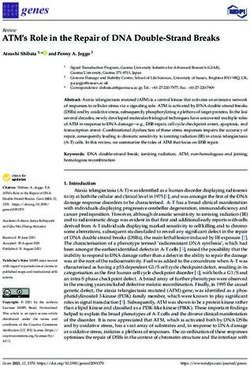 ATM's Role in the Repair of DNA Double-Strand Breaks - MDPI