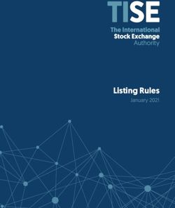 Listing Rules January 2021 - The International Stock Exchange