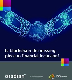Is blockchain the missing piece to financial inclusion? - in collaboration with - Oradian