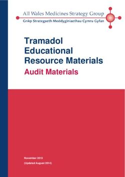 Tramadol Educational Resource Materials - Audit Materials - November 2013 (Updated August 2014)
