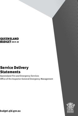 Queensland Fire and Emergency Services Office of the Inspector-General Emergency Management - Queensland Budget
